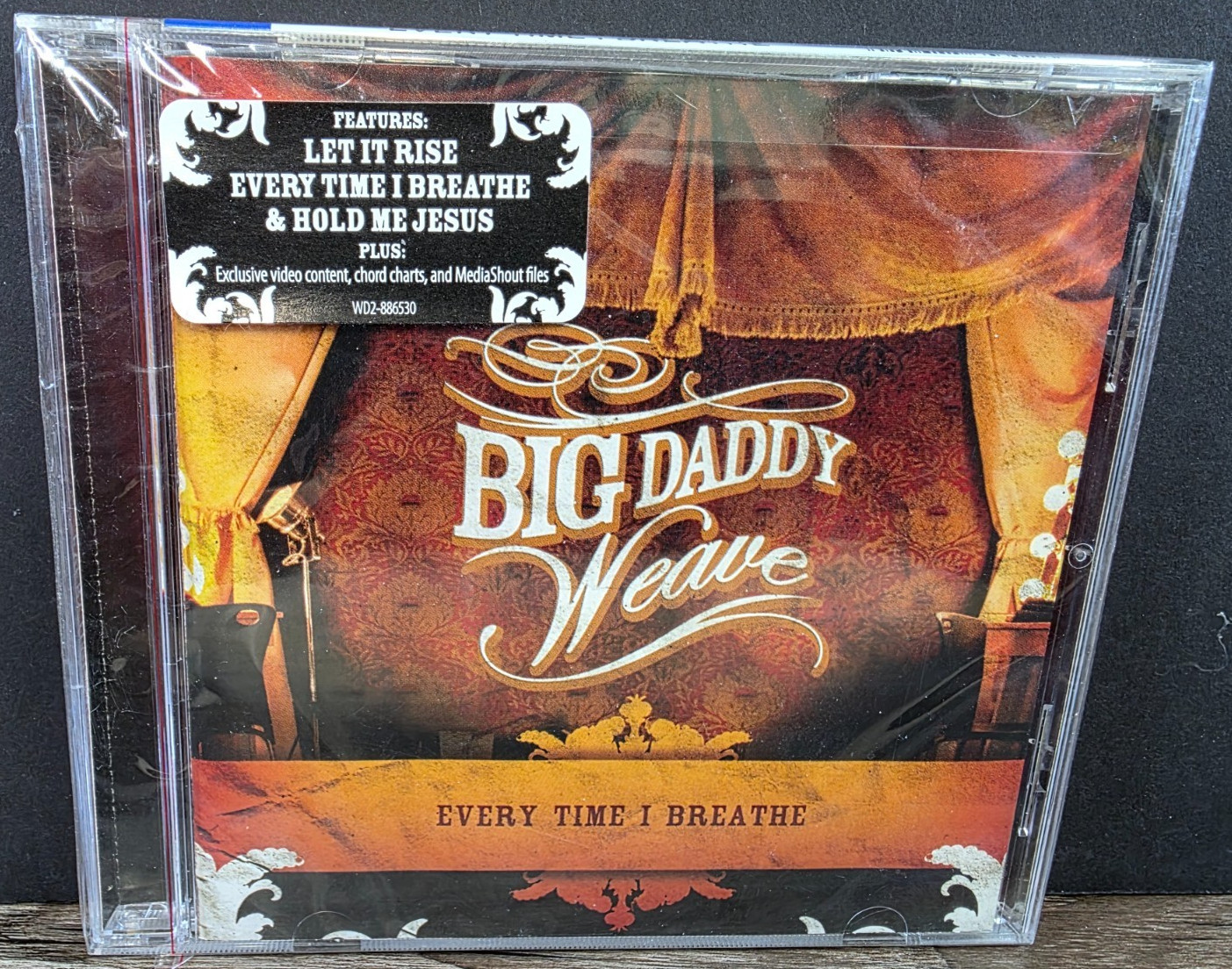 Big Daddy Weave Every Time I Breathe CD 2006 Curb 11 TRACKS WD2-886530 NEW