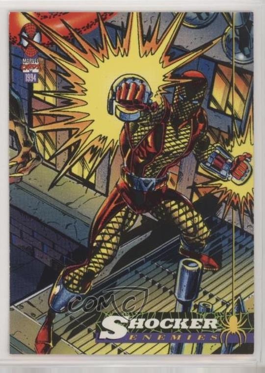 1994 Fleer Marvel Cards The Amazing Spider-Man Enemies Shocker #51 k1j