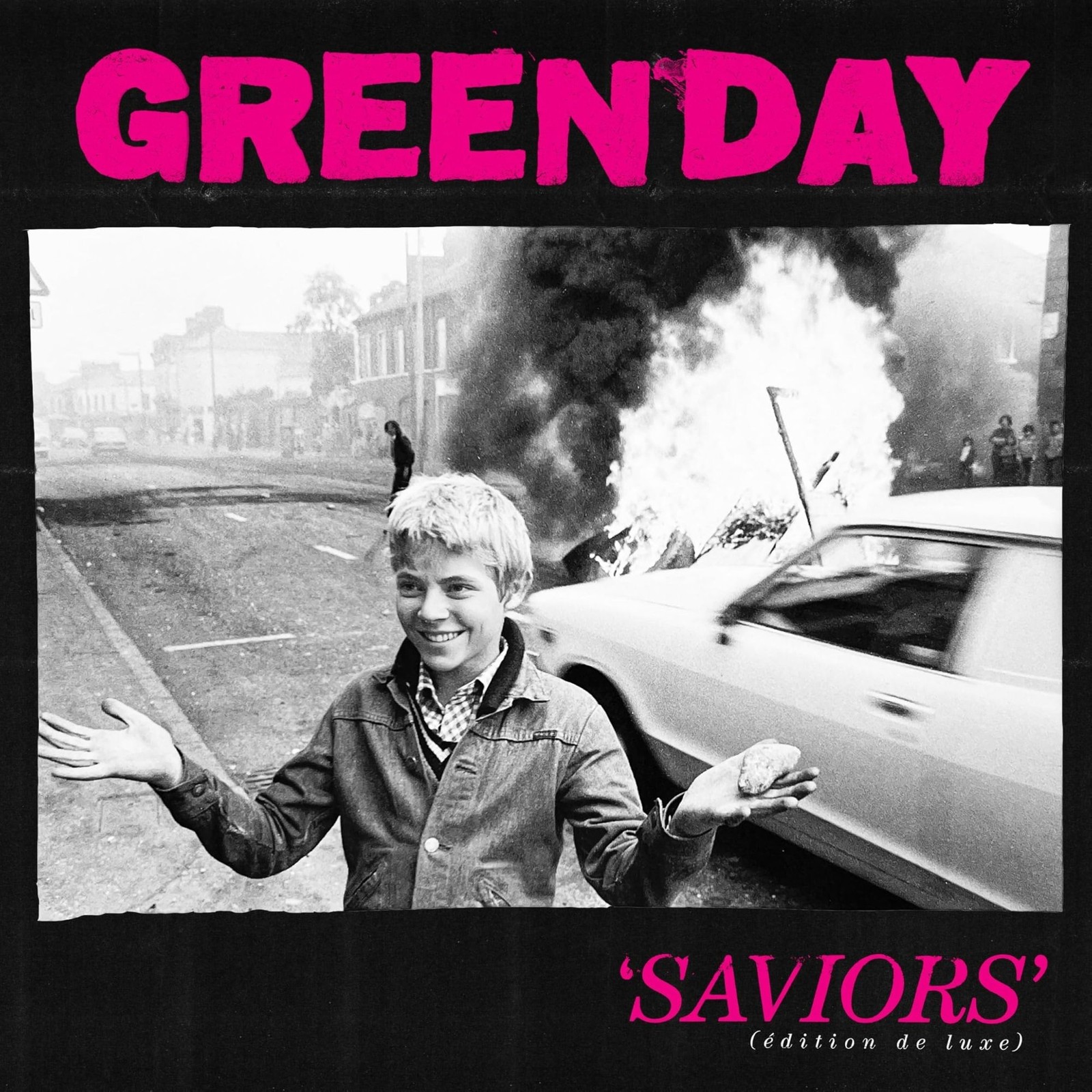 Vinile Nuovo - Green Day - Saviors (Pink/White Splatter Vinyl)  -I- Warner Music