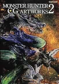 Monster Hunter CG Artworks 2 Capcom Libro Ufficiale Giappone Gioco Nuovo Forma Libro JP
