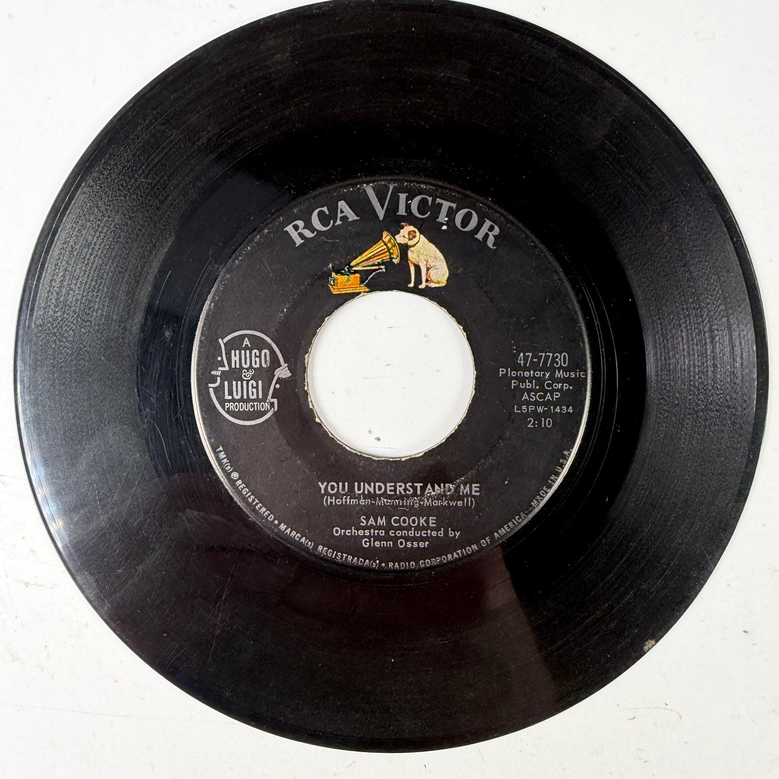 Sam Cooke – You Understand Me 7" Single 1960 RCA Victor Soul Pop 45 RPM