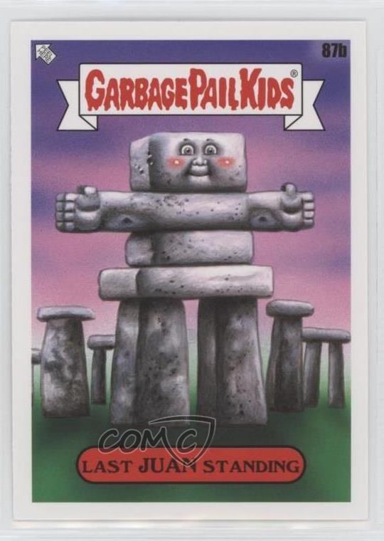 2023 Topps secchio della spazzatura bambini vanno in vacanza ultimo Juan in piedi #87b a8x