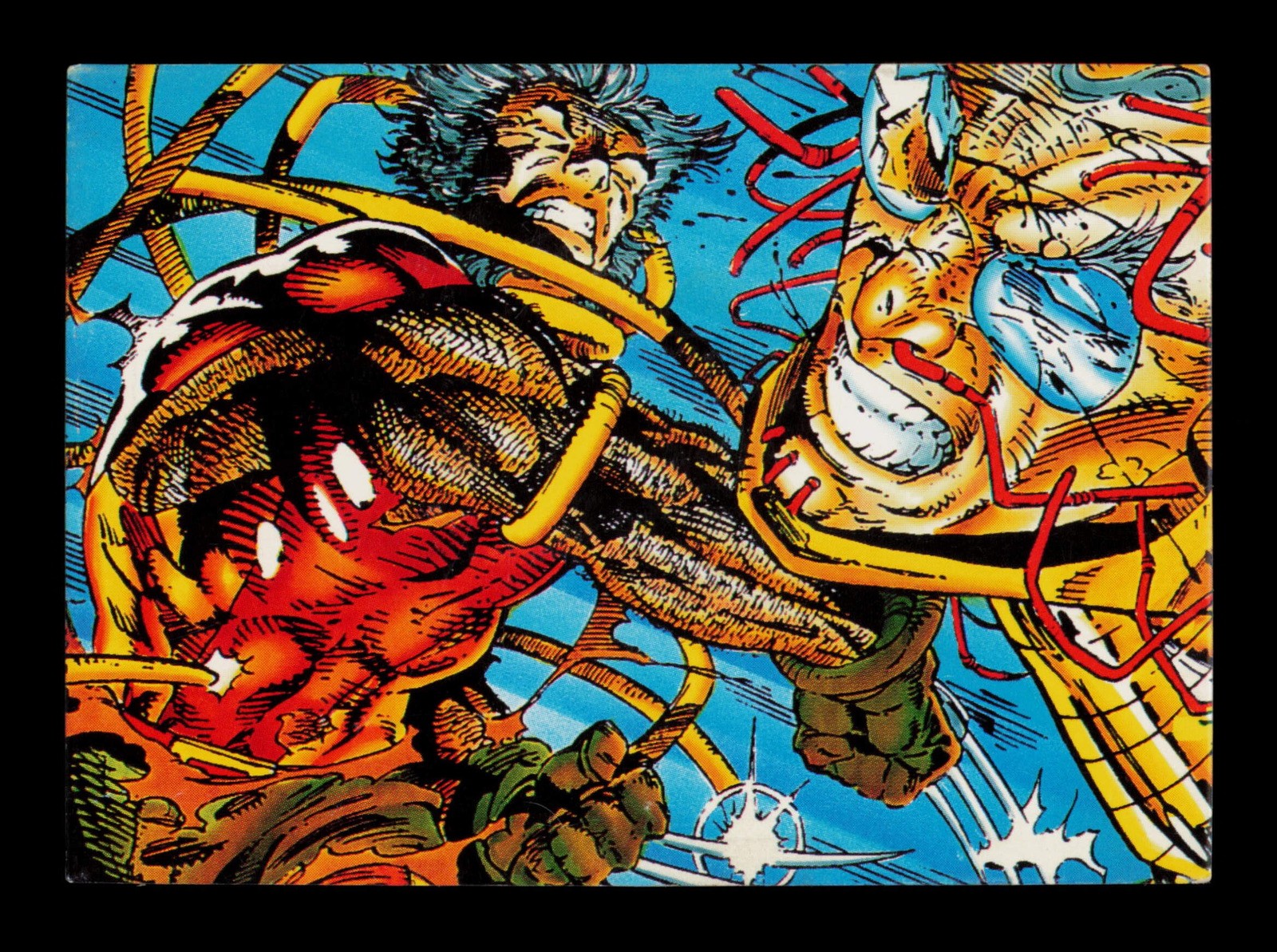 Genosha 53 1992 Wolverine Trading Card TCG CCG