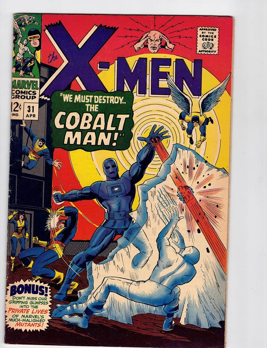X-MEN #31 6.5 1967 PAGINE BIANCO SPORCO
