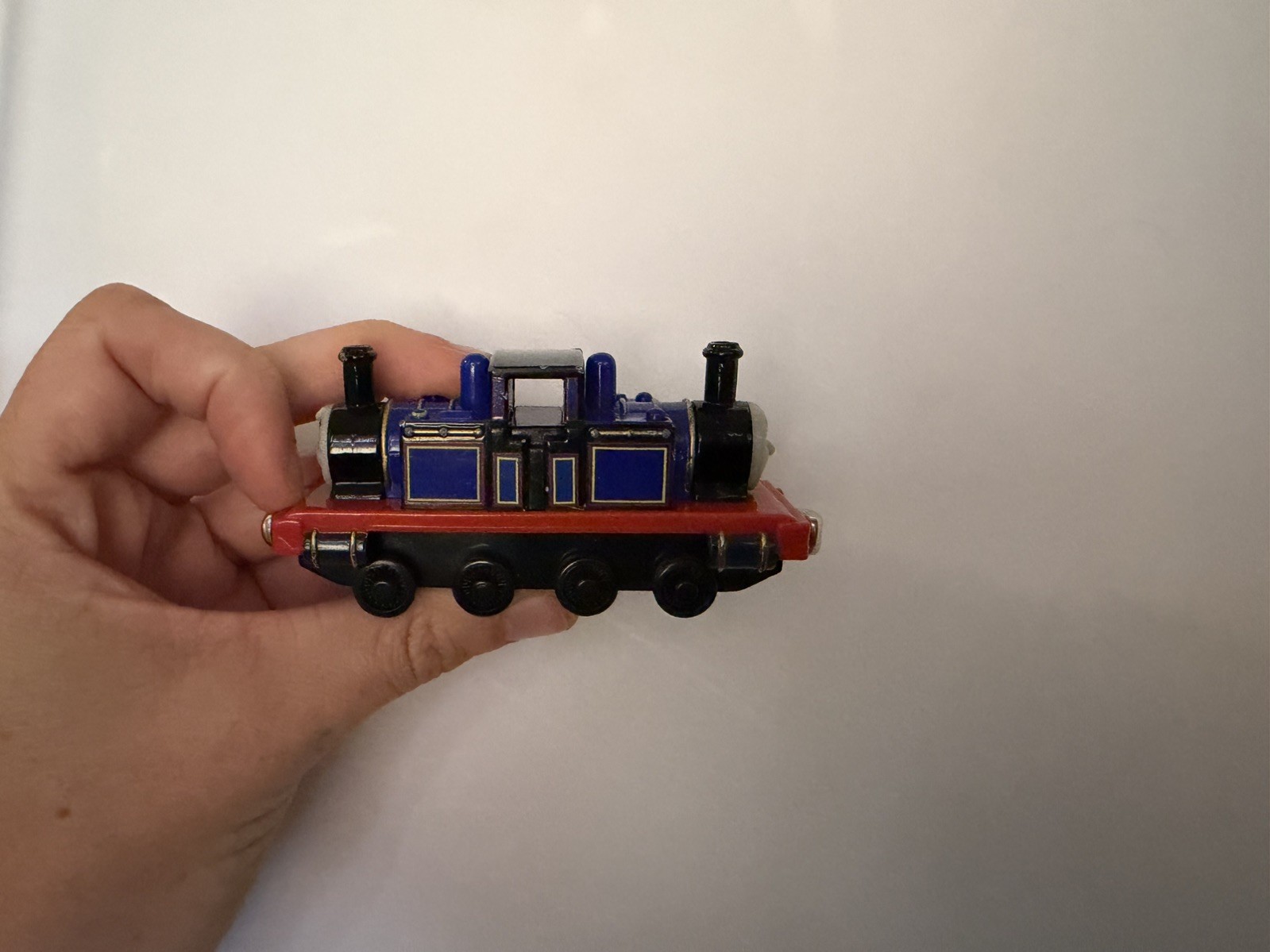 Mighty Mac Take n Play Along Diecast 2006 treno doppio motore Thomas & Friends