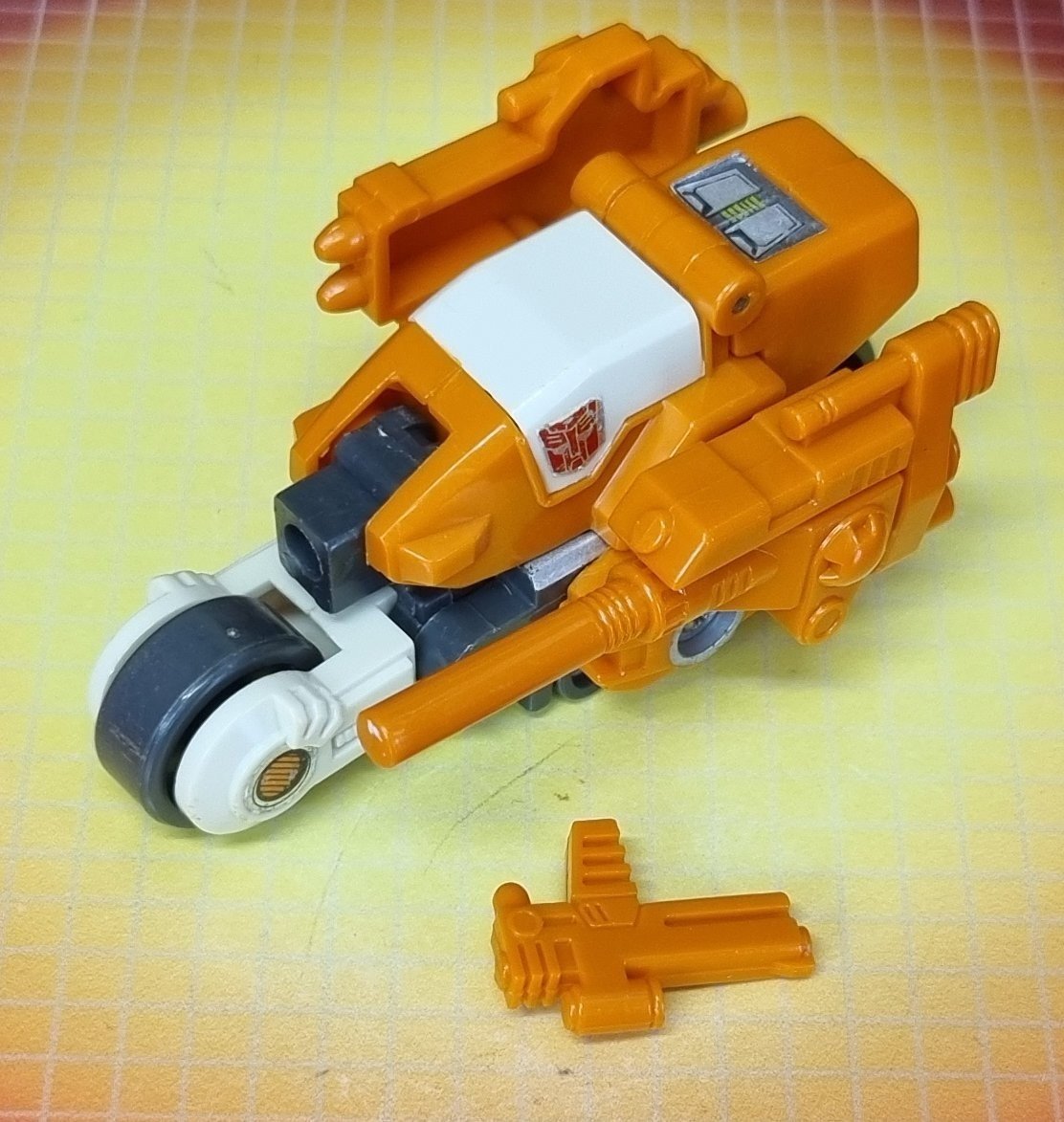 Hasbro Transformers G1 Autobot Technobot Afterburner Vintage Completo