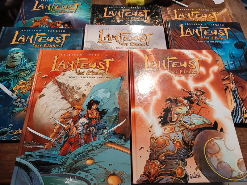 Lanfeust des étoiles les 8 tomes