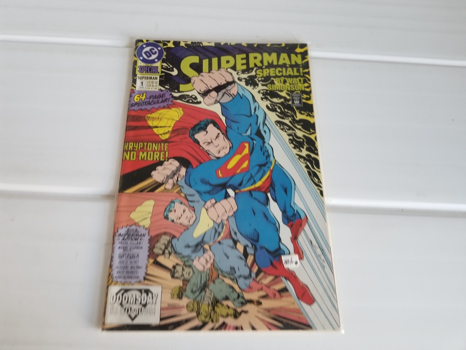 MARVEL DC COMICS #1 1982 SUPERMAN SPECIAL KRYPTONITE   3.50 COVER COMIC-LC4-G