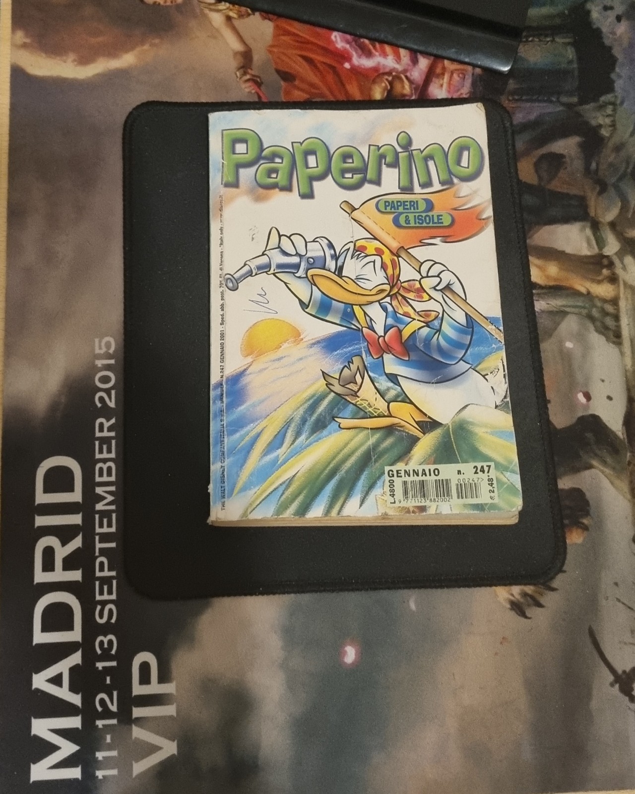 Walt Disney Paperino Paperi & isole n.247 Carl Barks Italiano 2001 Firmato