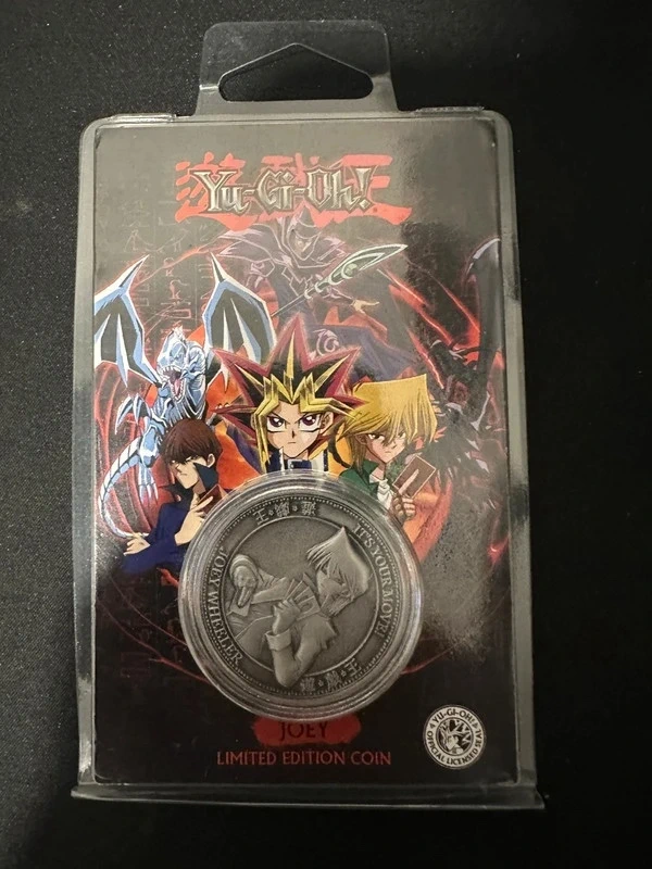 Yu-Gì-Oh Joey Limited Edition Coin One of 9995