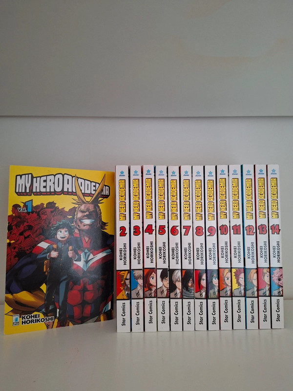 Manga MHA vol. 1-14