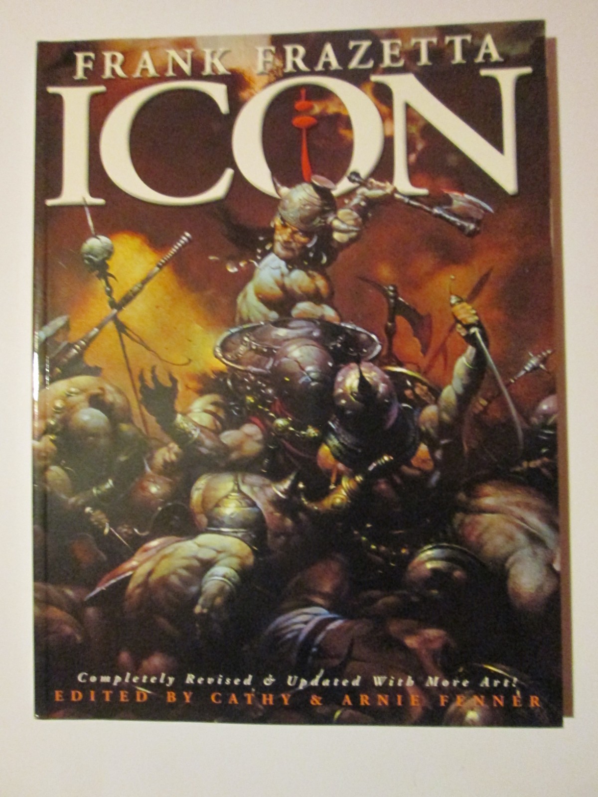 HIGH GRADE 9,6 MINT EO ICON SOFTCOVER ARTBOOK FRAZETTA  OGC FANTASTIC ART OF