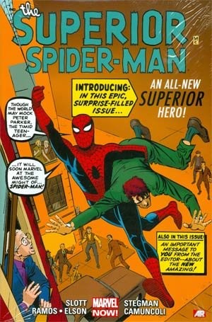 THE SUPERIOR SPIDER-MAN HC (2013 MARVEL NOW) STEVE DITKO di Dan Slott NUOVO DI ZECCA