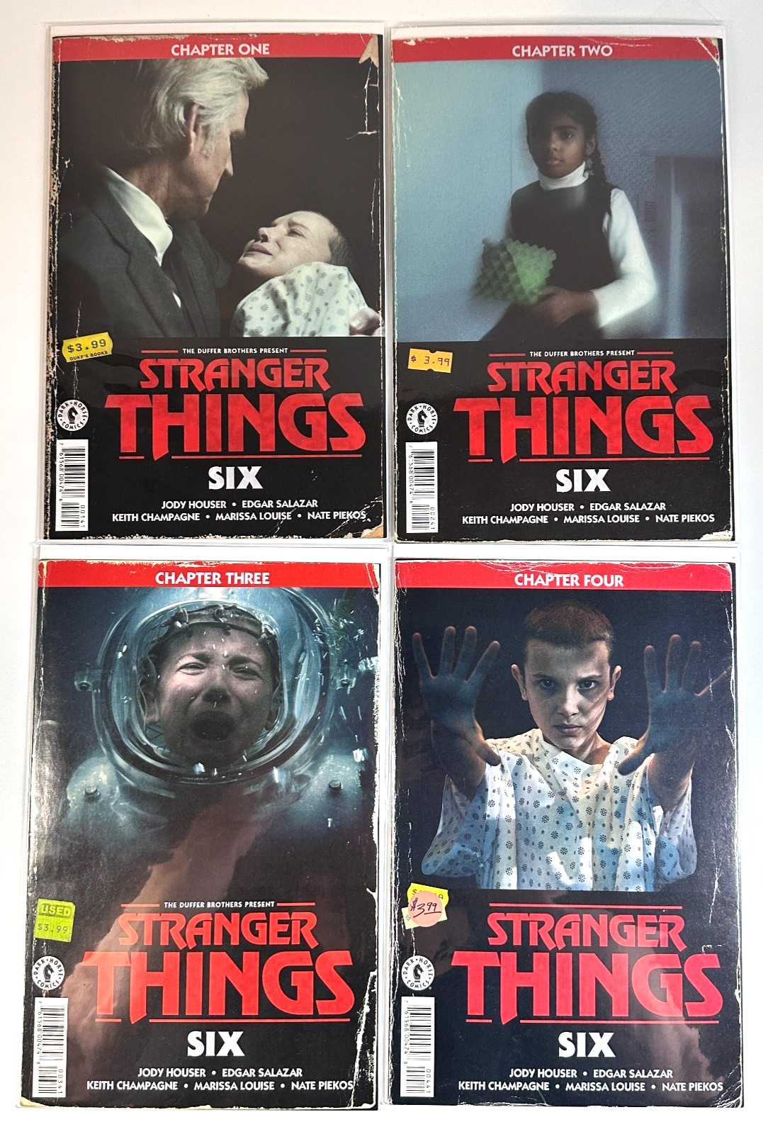 Stranger Things SIX PREQUEL fumetti Dark Horse #1 - #4 Patrick Satterfield