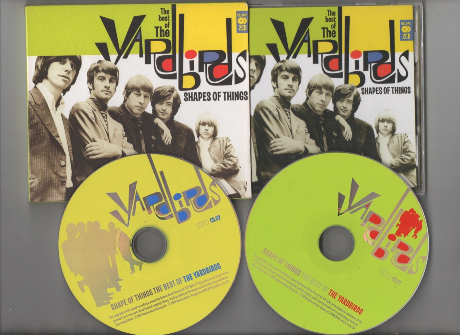 The Yardbirds ~The Very Best of The Yardbirds - Shapes of Things *Double CD*