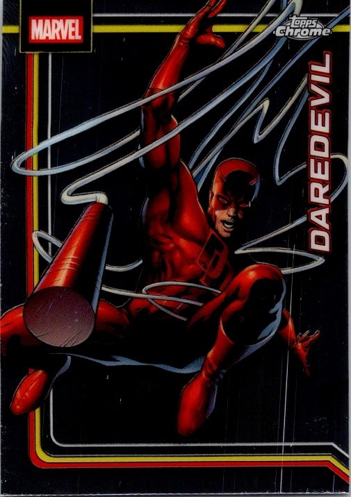 2026 Topps Chrome Marvel Comics #25 Daredevil