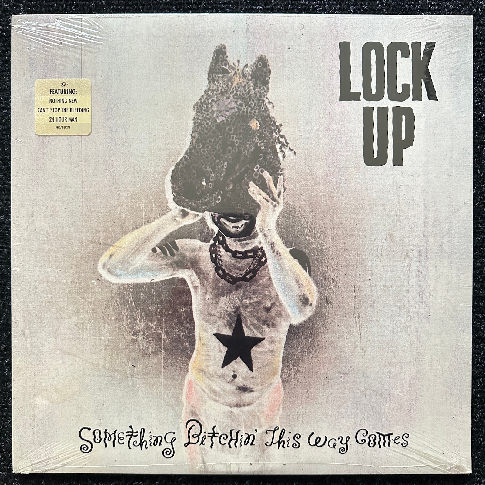 Sealed Lock Up Something Bitchin This Way Comes Vinyl LP 1990 Geffen Tom Morello