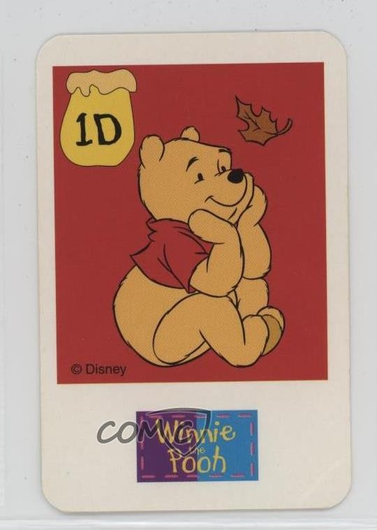1994 Kirjalito Disney Winnie the Pooh gioco di carte Winnie the Pooh #1D 02ro