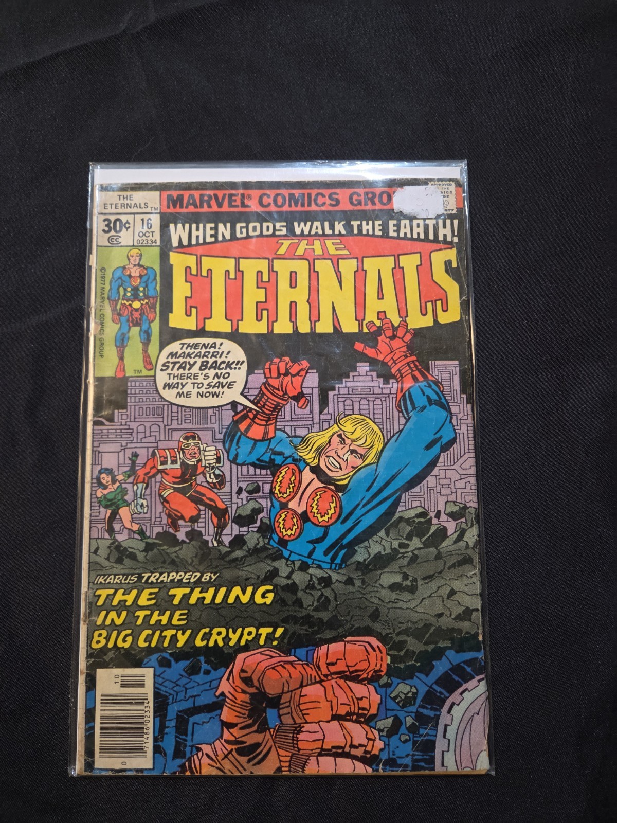 The Eternals #16 (Marvel Comics ottobre 1977) ottime condizioni