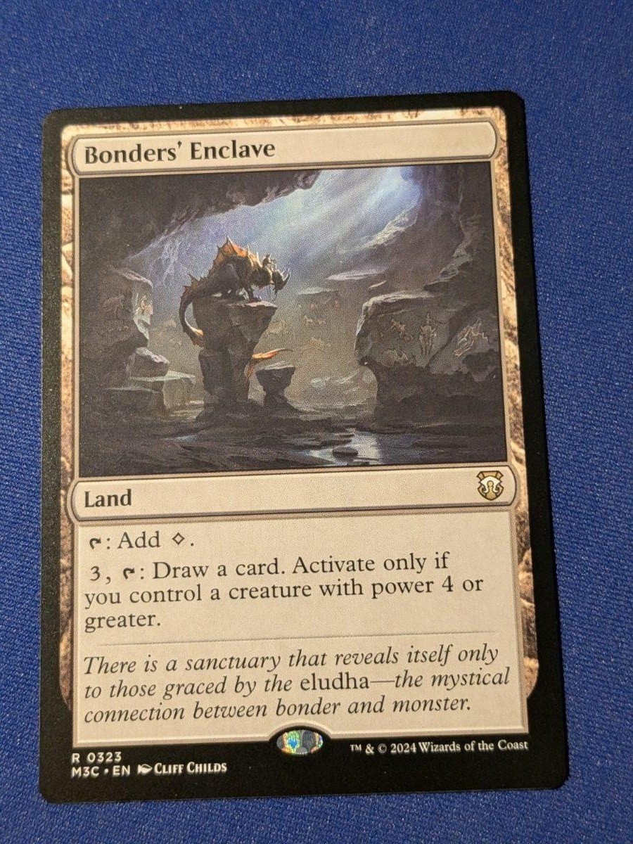 Bonders' Enclave Modern Horizons 3 Commander #323 quasi nuovo MTG