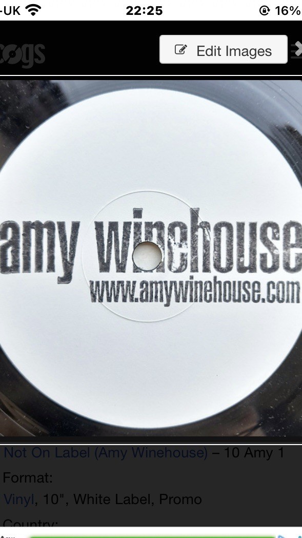 Amy Winehouse - Take The Box (10", Promo, W/Lbl) Dj single not lp 
