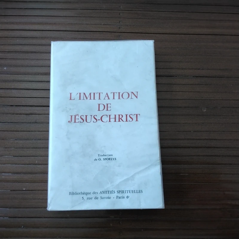 Livre "L’imitation de Jésus-christ"