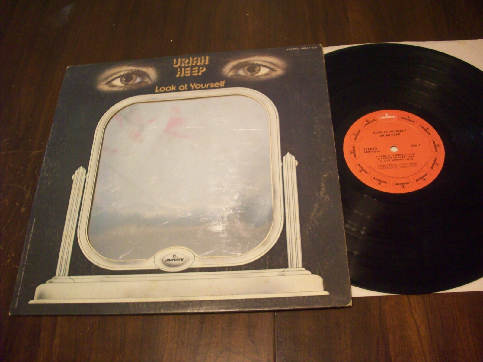 Uriah Heep, Look at Yourself, 1971  Mercury  Press. VG/VG+ Cond.
