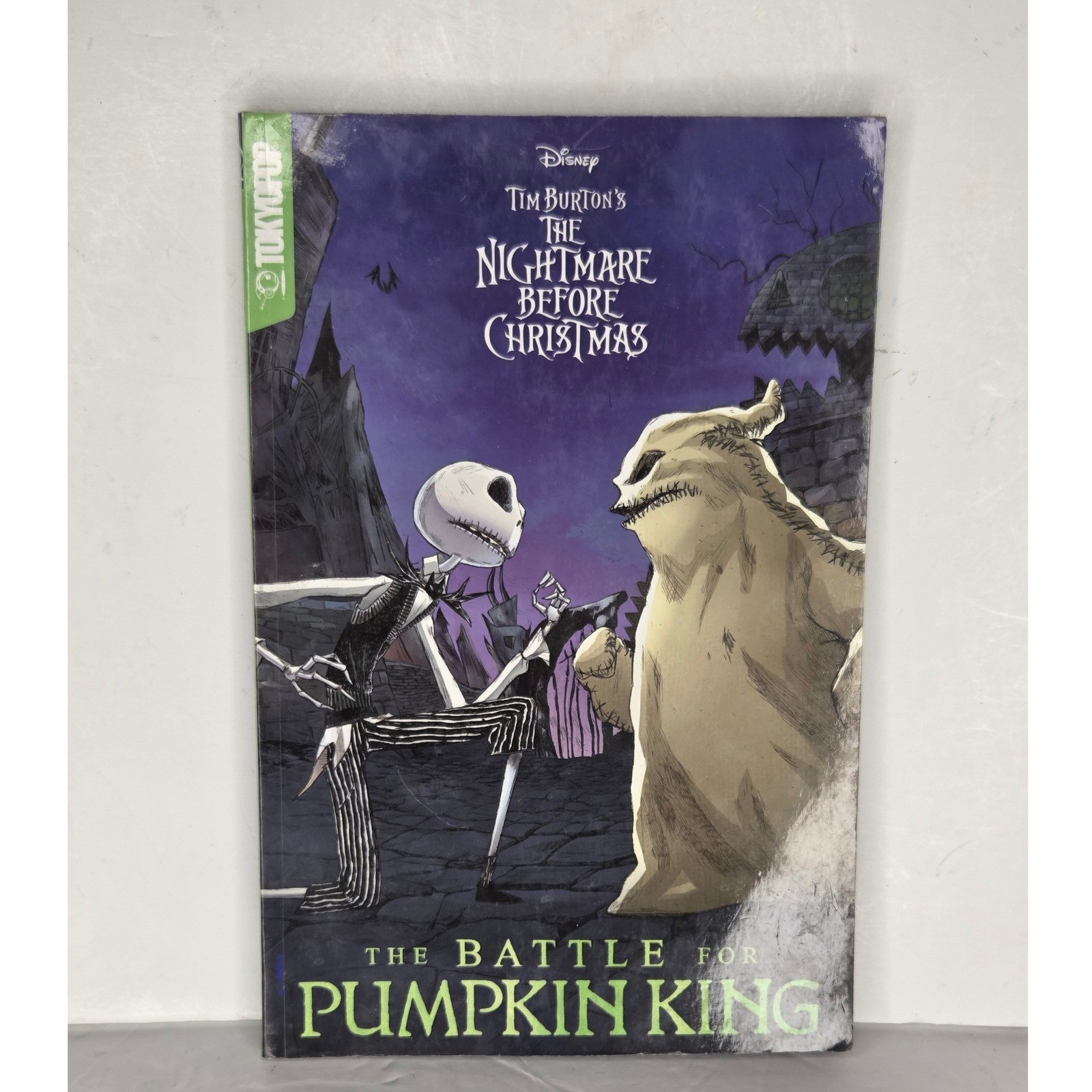 Disney Nightmare Before Christmas Battaglia per Pumpkin King graphic novel Tokyopop