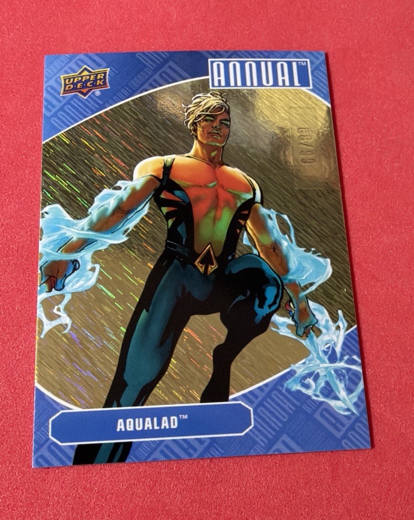 AQUALAD 2023-2024 Upper Deck DC Annual Gold  #83