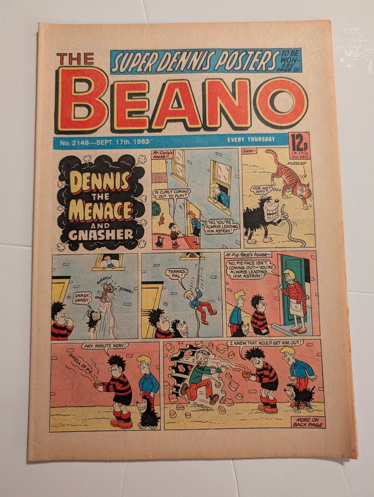 Beano Comic No 2148, September 17th 1983.