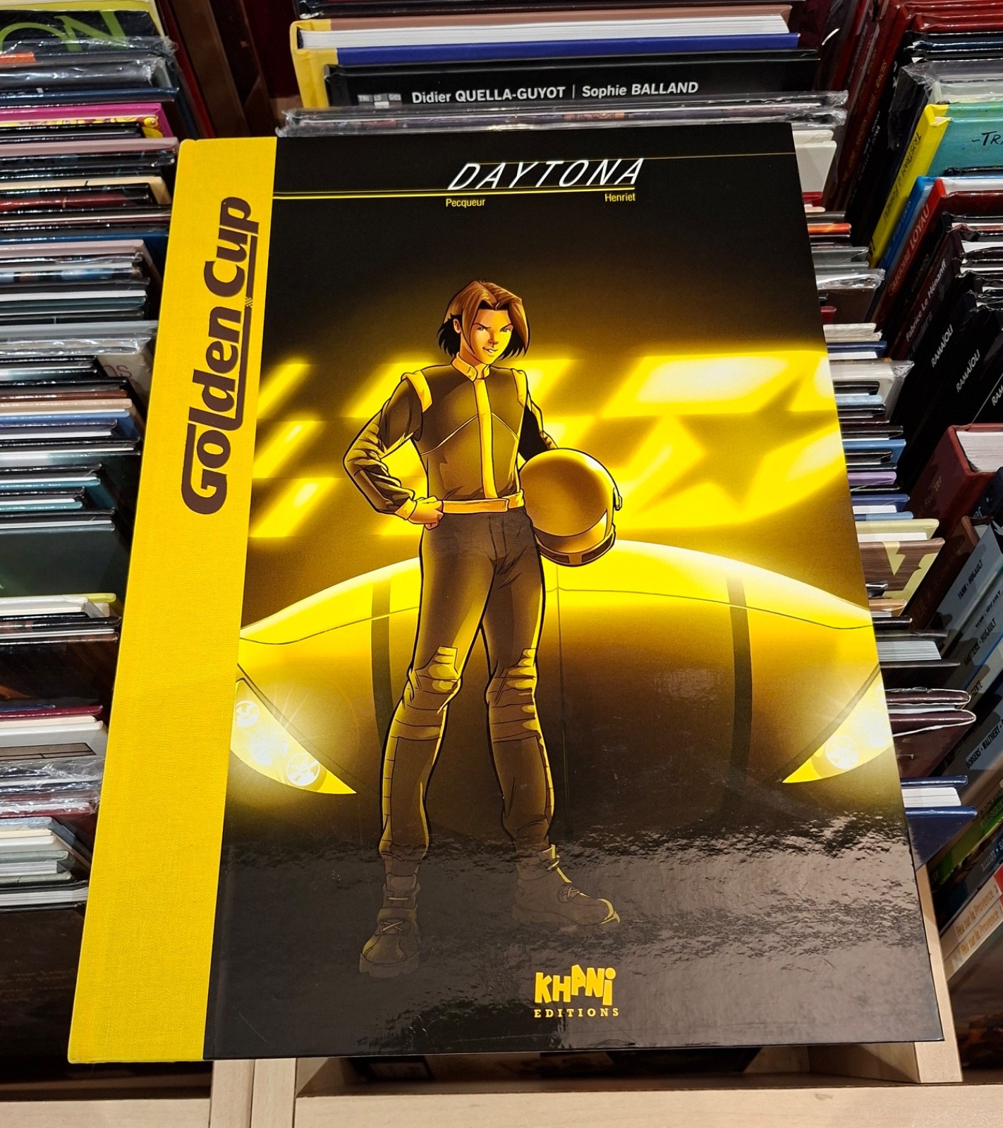 Golden Cup T.1 Daytona - Henriet _ Khani / Tirage Tête 300ex + ex libris N°O.V.