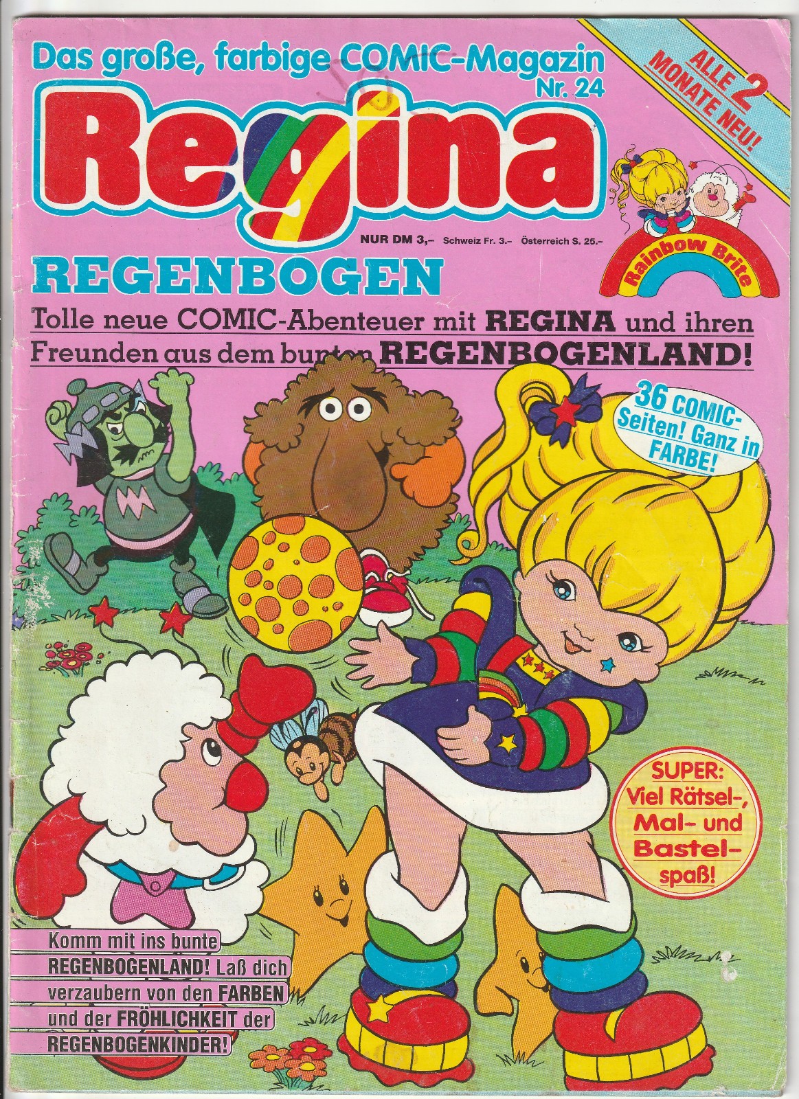 ✪ REGINA ARCOBALENO #24, Condor Editore 1991 COMICHEFT Z3