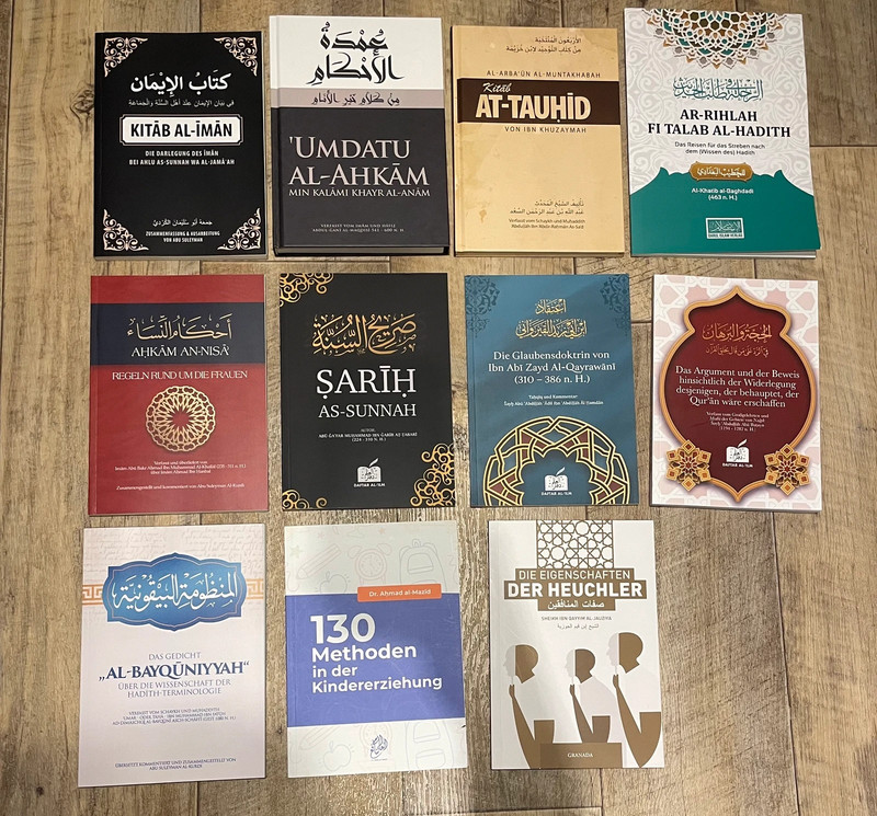 Islamische Bücher auf Deutsch (Aqidah, Fiqh)
