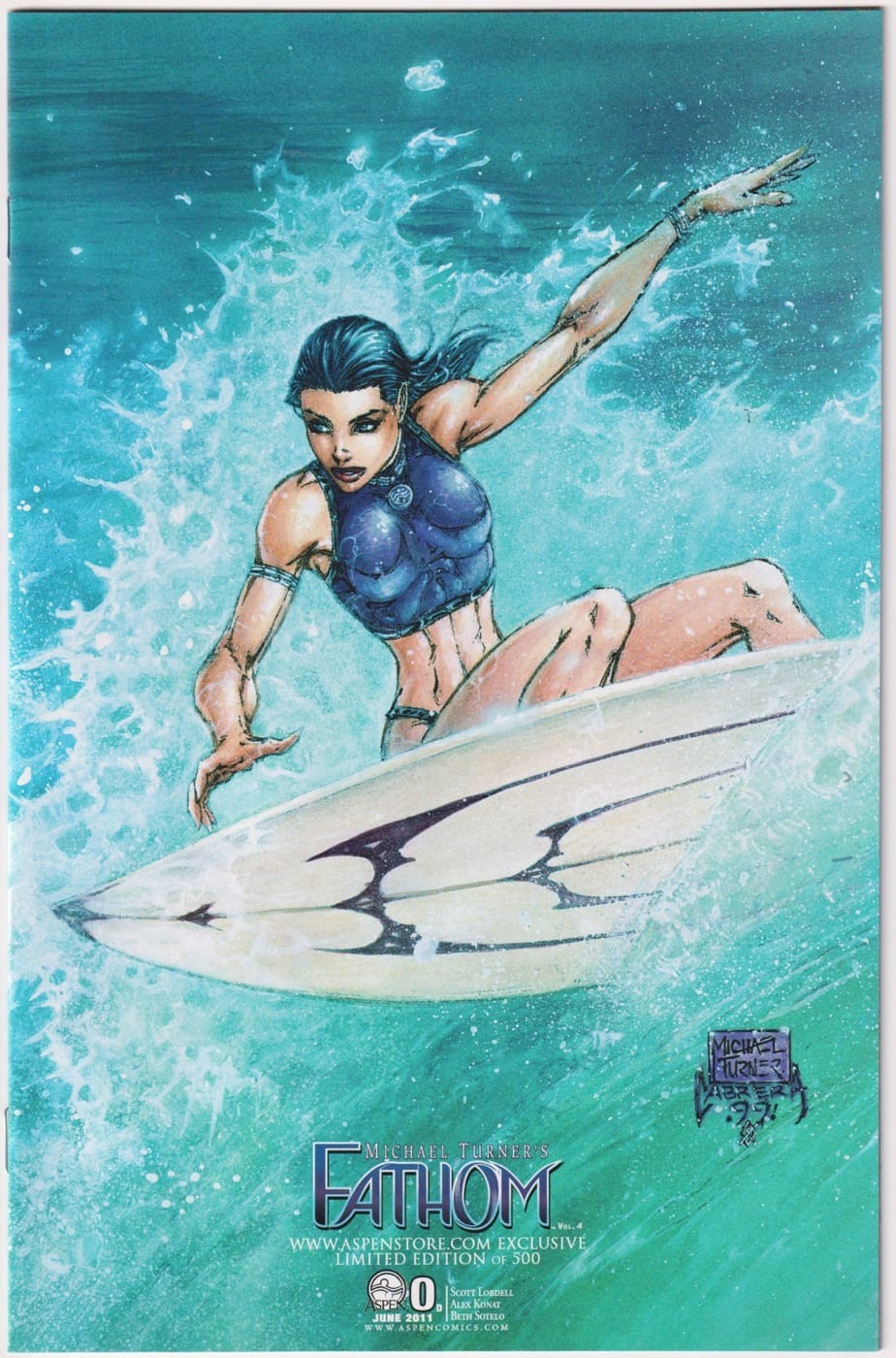 FATHOM #0D MICHAEL TURNER ASPEN STORE VARIANT LTD 500 NM 2011 ASPEN