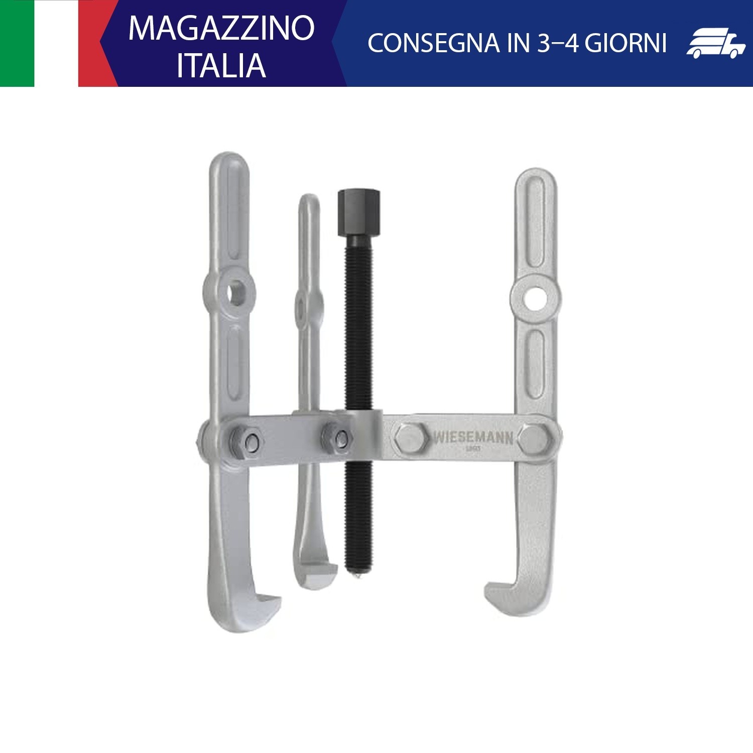 WIESEMANN 1893 Estrattore universale a 3 bracci 140 x 145 mm interno/esterno CV