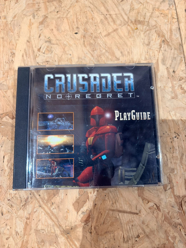 Crusader: No Regret Play Guide Cd-Rom PC Game Origin Systems