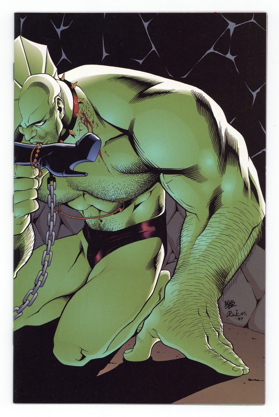 Vampirella Crossover Gallery 1B Savage Dragon Variant VF+ 8.5 1997