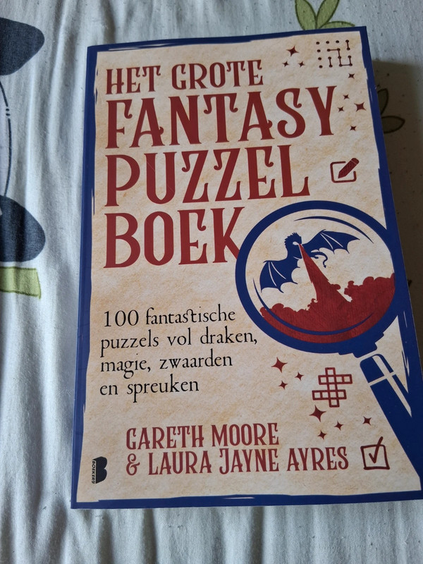 fantasy puzzelboek
