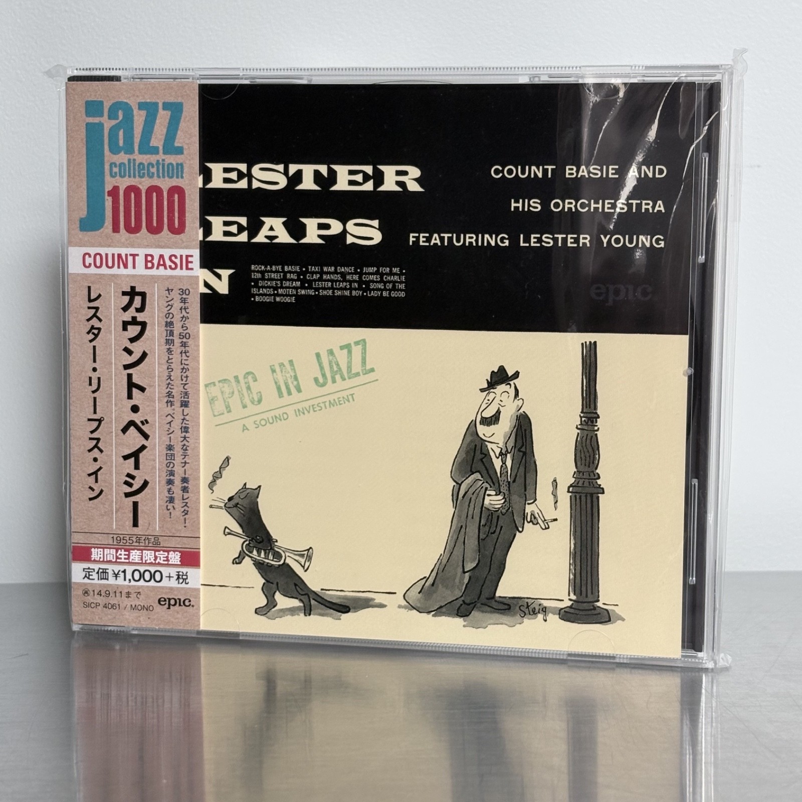 New Sealed Japan import CD: Count Basie and His Orchestra "Lester Leaps In"