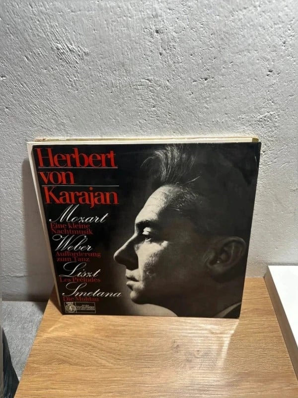 Karajan dirigiert Mozart Weber Liszt Smetana Vinyl LP – Klassik Highlights
