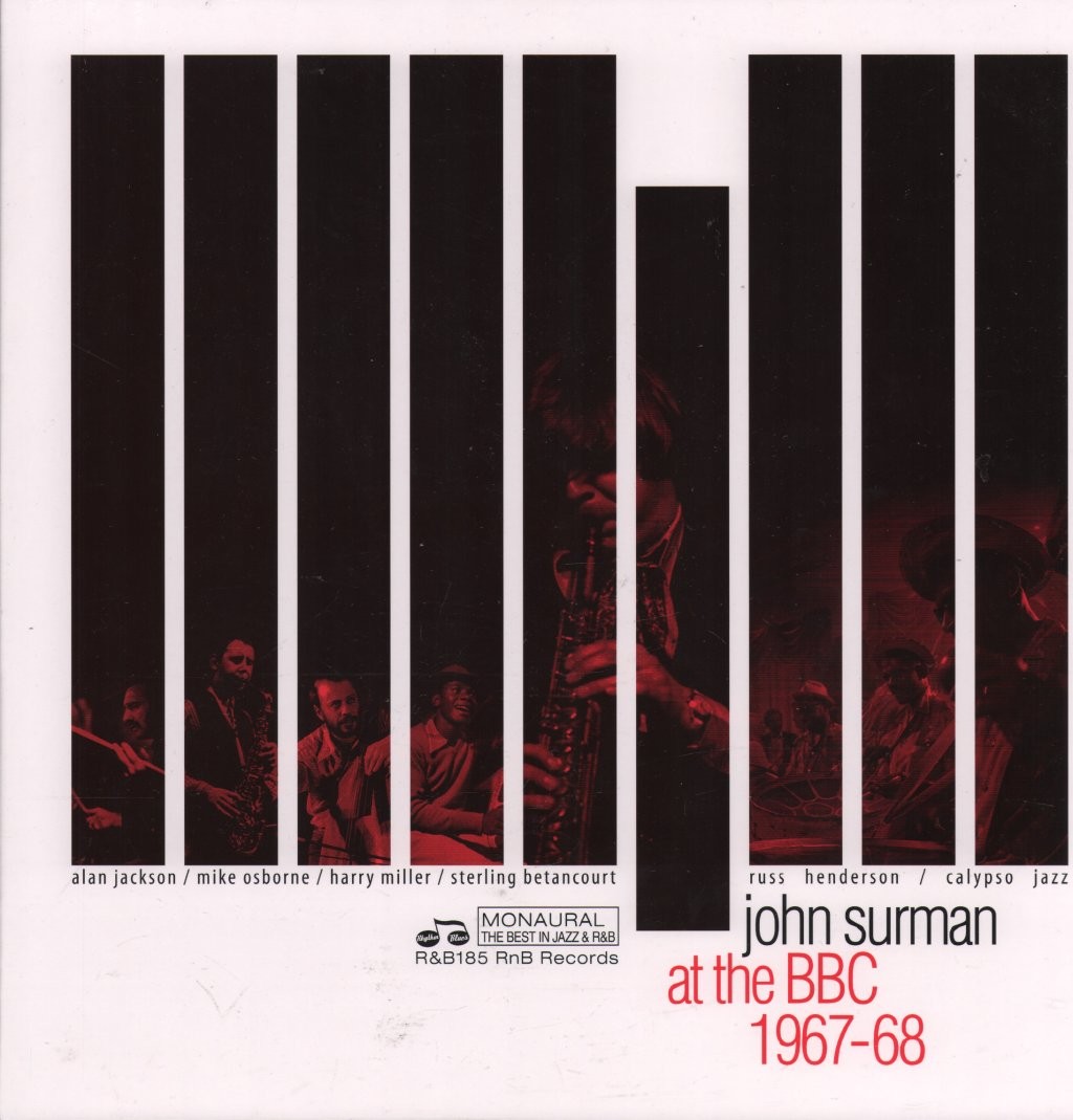 John Surman At the Bbc 1967-68 LP Vinile 12" 33 RPM Rnb Records RB185