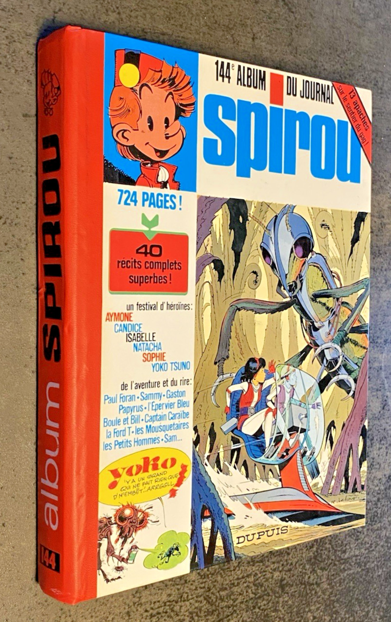 Reliure  Album du journal SPIROU N° 144 - 1977 - Bel Etat - Cote BDM 20€