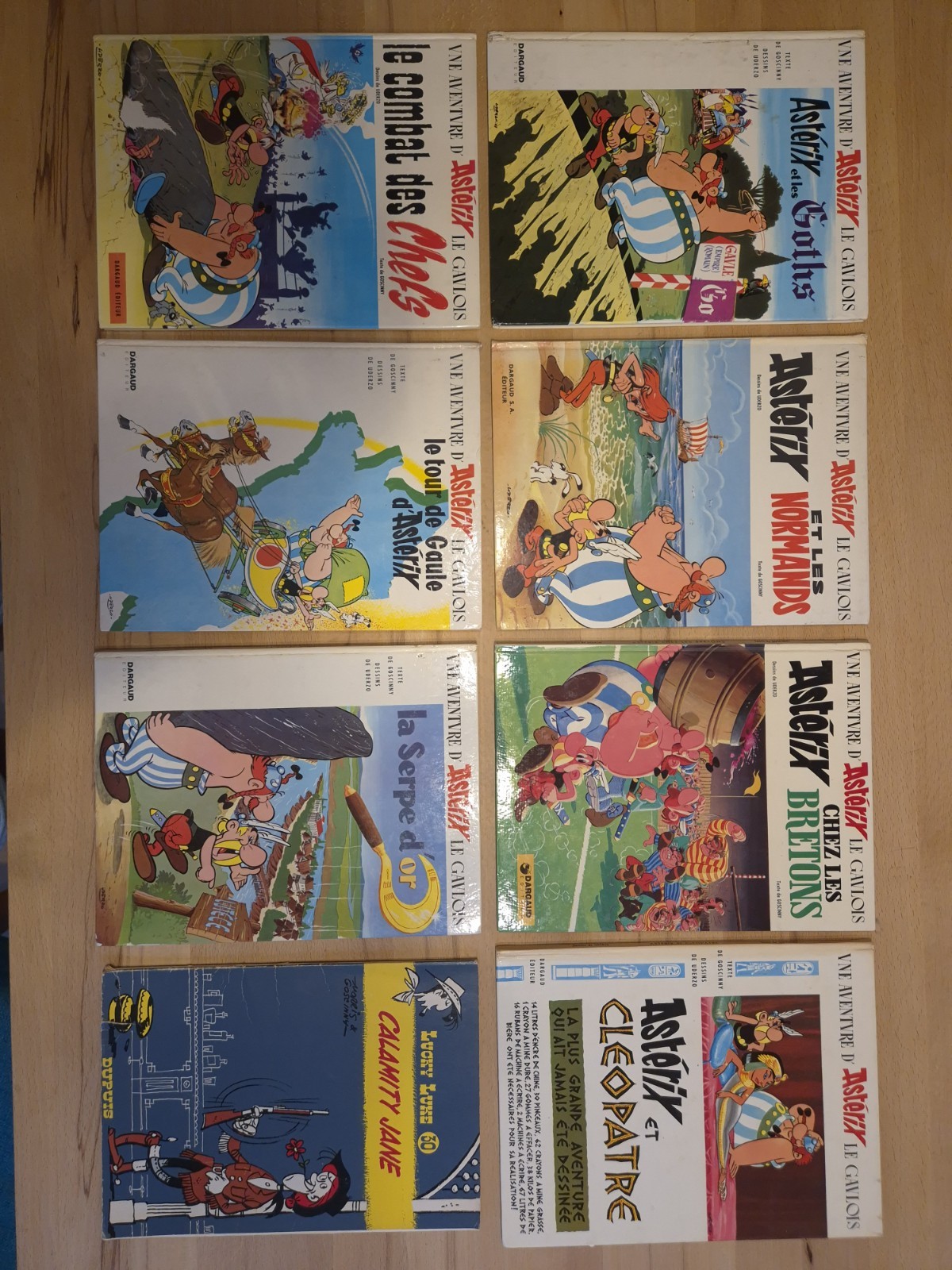 Collezione Fumetti Asterix e Obelix, 7 Quaderni Francesi