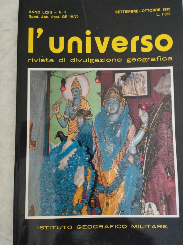 Storia Geografia Asia Militare Cartografia Urbanistica L' Universo 1992