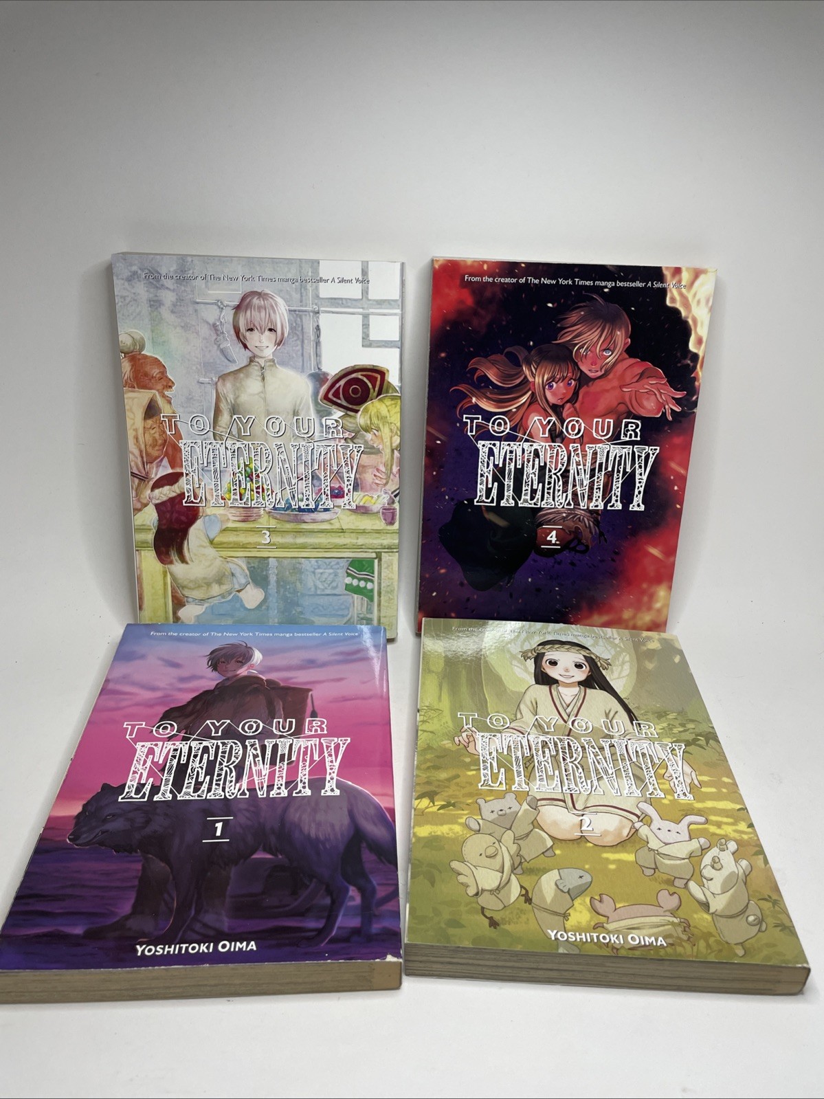 To Your Eternity serie manga volumi 1-4 di Yoshitoki Oima abbigliamento leggero