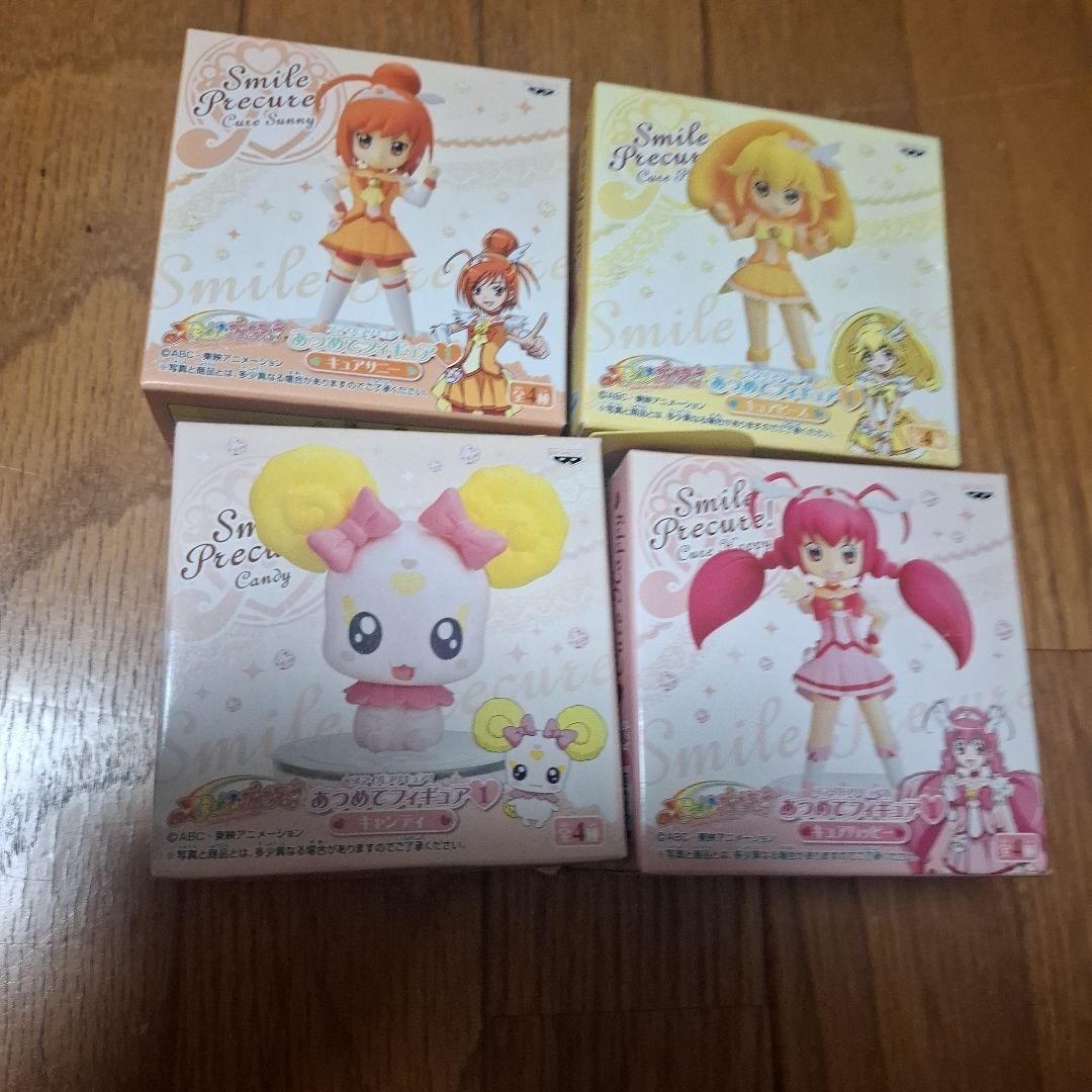 Figurine da collezione Glitter Force Smile PreCure Vol. 1 set 4p BANDAI Japan