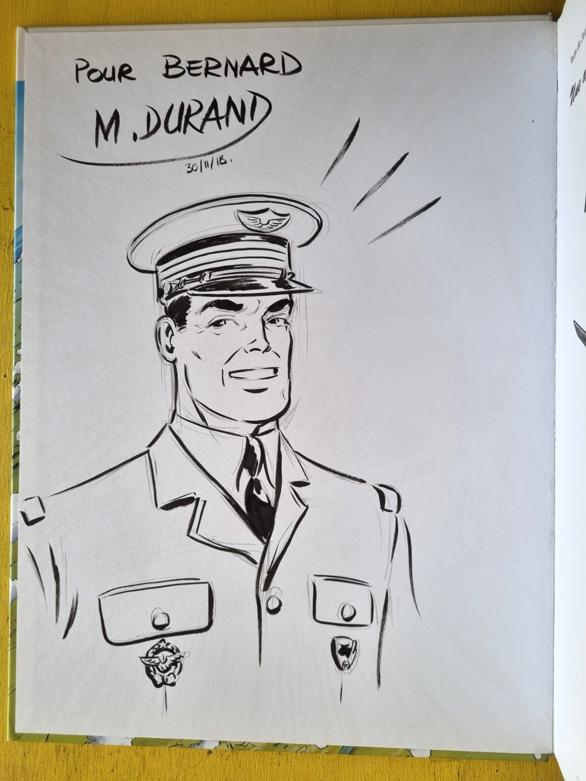 BD  TANGUY ET LAVERDURE N°2 L'avion qui tuait ...+ DEDICACE  EO 2017 NEUF Z6GH25