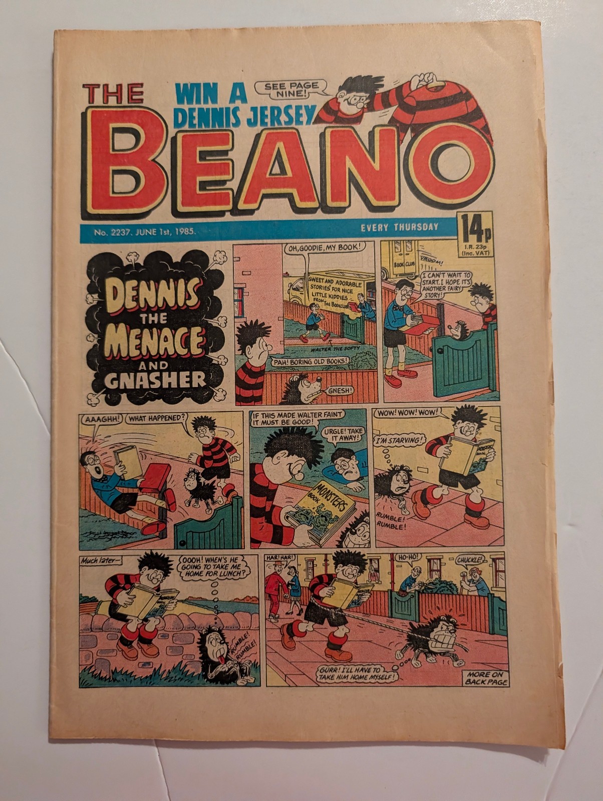 Beano Comic No 2237, June 1st 1985.