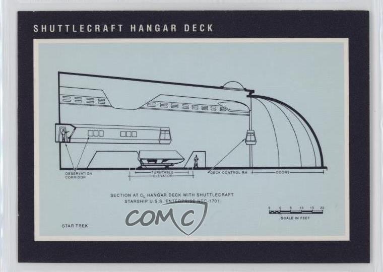 1991 Impel Star Trek 25th Anniversary Shuttlecraft Hangar Deck #249 10ou