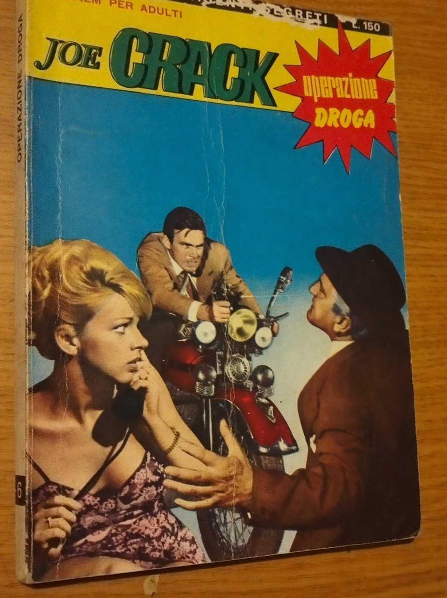 JOE CRACK # 6 - OPERAZIONE ANTIDROGA -EDIZIONI SEPIM - OTTIMO - SX79